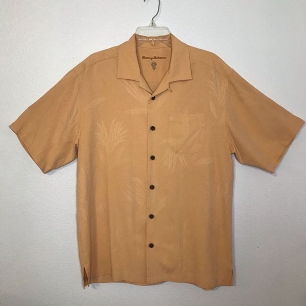 Tommy Bahama Short Sleeve Casual Button Down Shirt Size: M